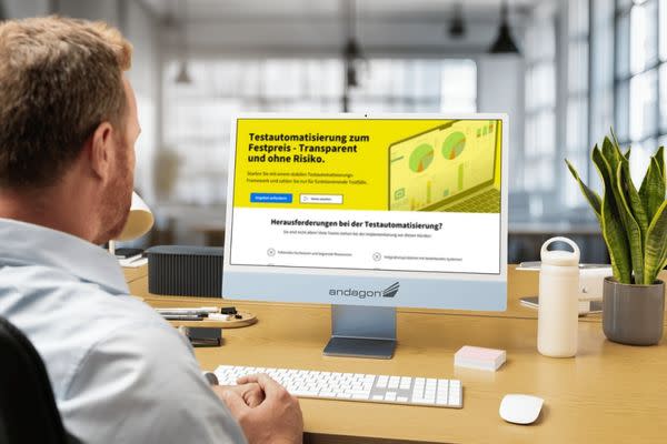 Warum Testautomatisierung jetzt einfach, sicher und kalkulierbar wird – mit Testfallpaketen von andagon