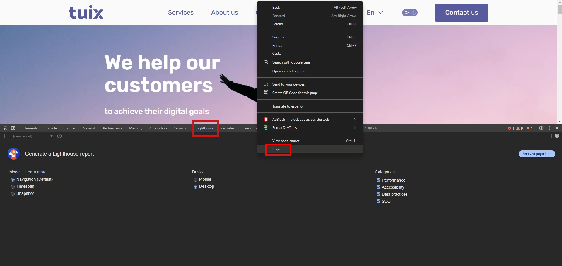 devtools image