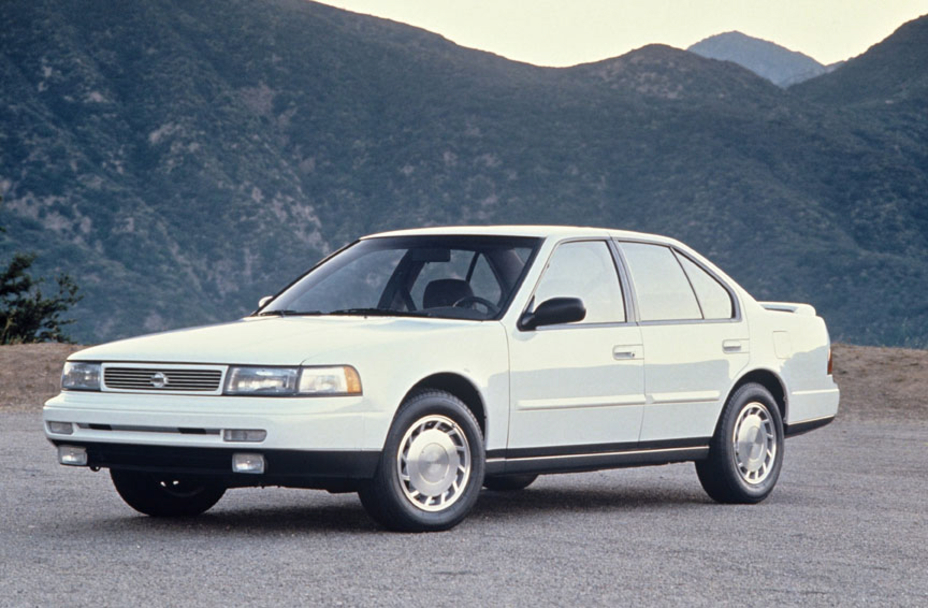 Nissan Maxima Driving Off Into the Sunset