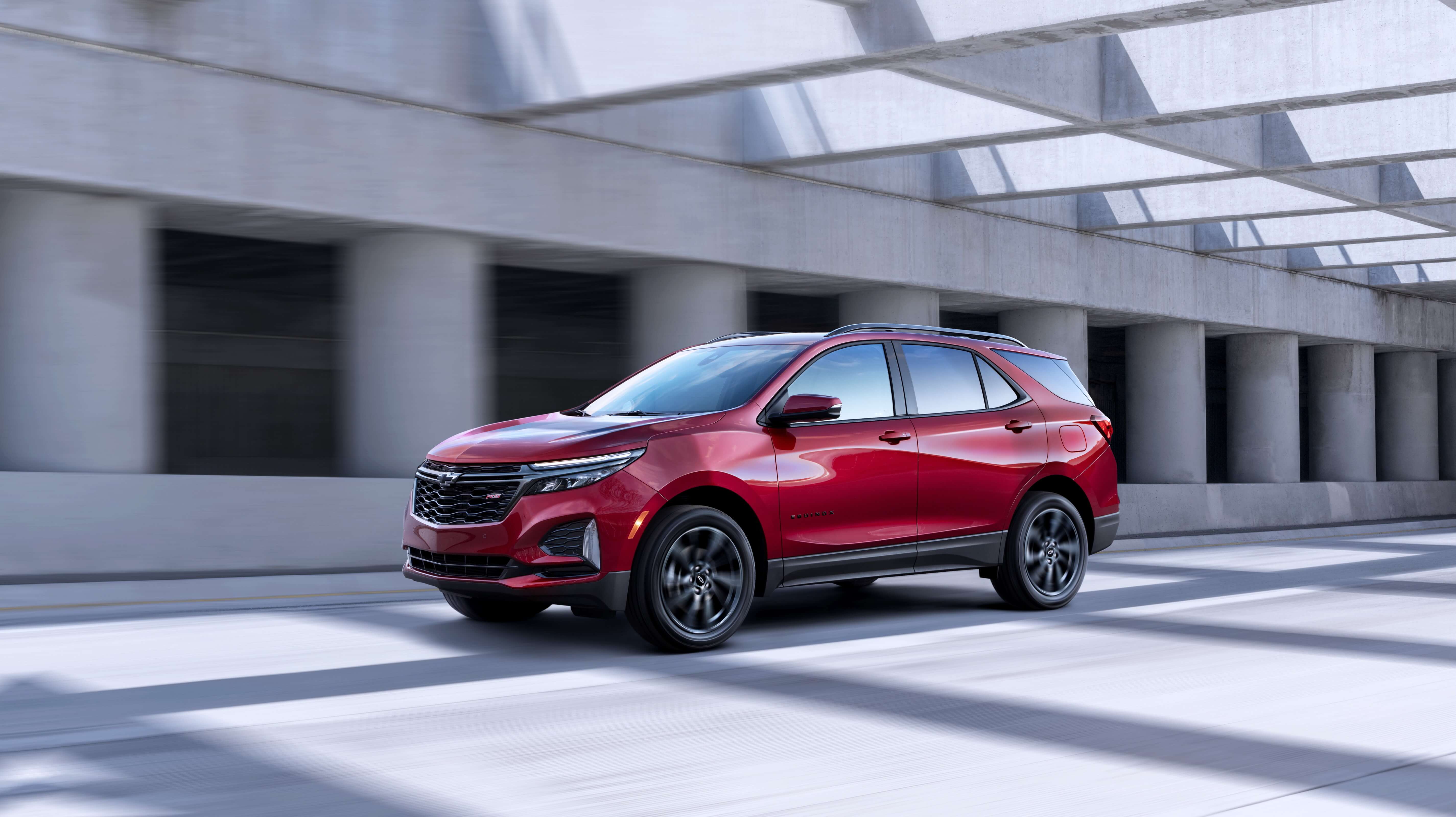 2022 Chevrolet Equinox RS driving on a road