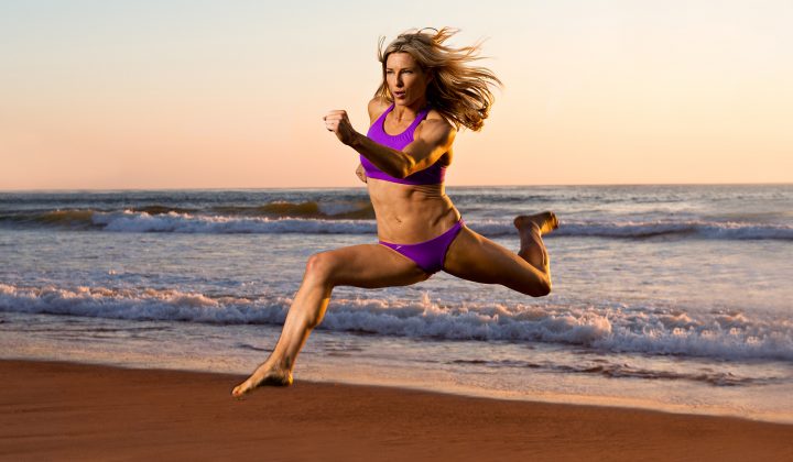Heidi Moneymaker beach fitness