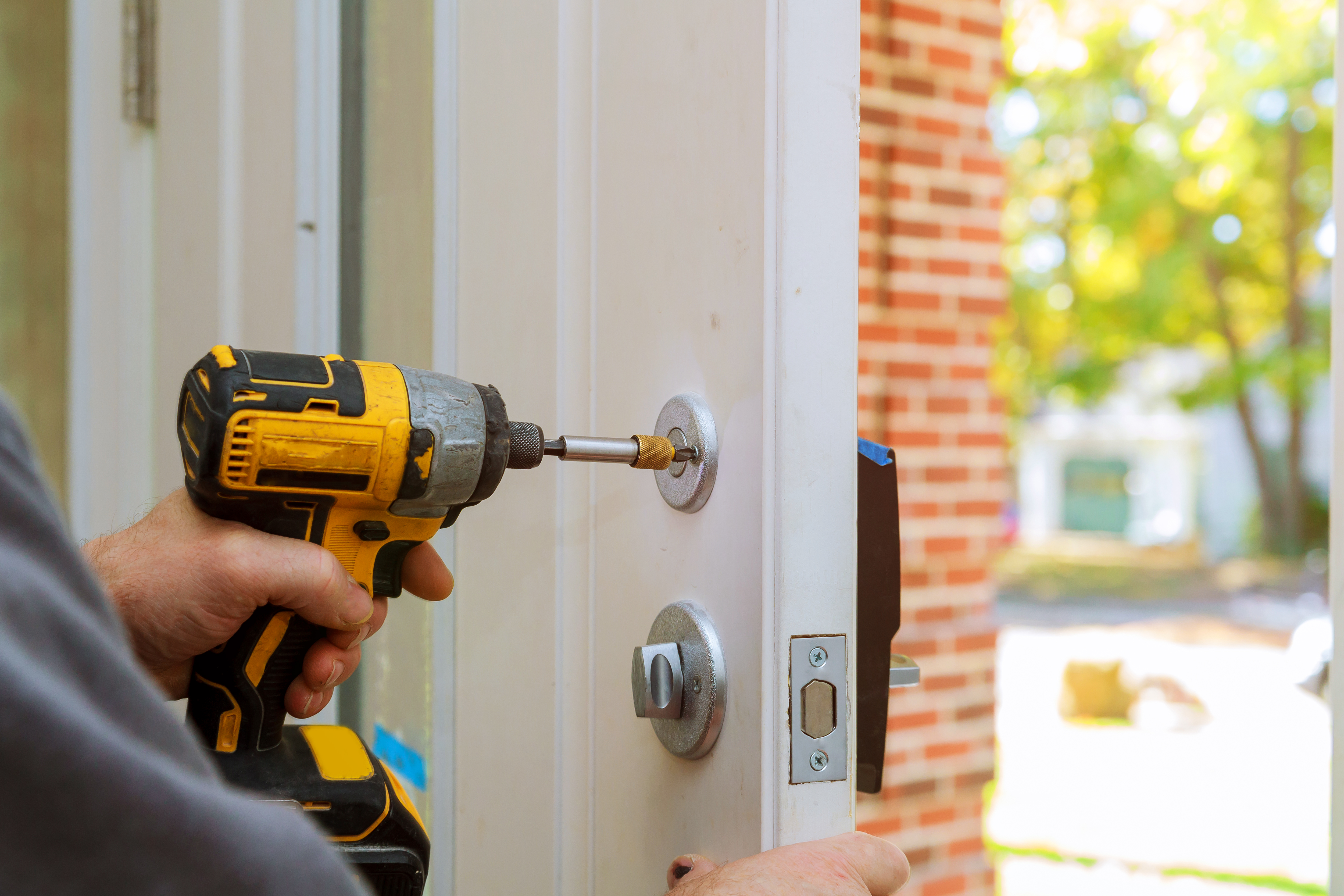 Handyman With Drill