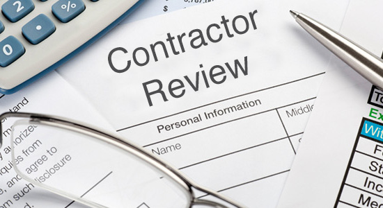 Contractor Review