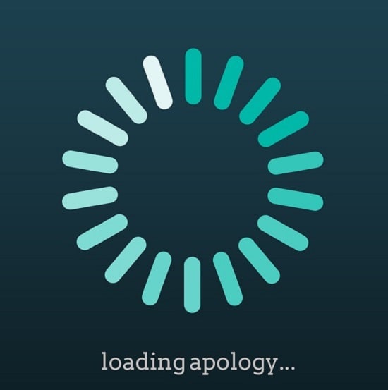 Apology Loader