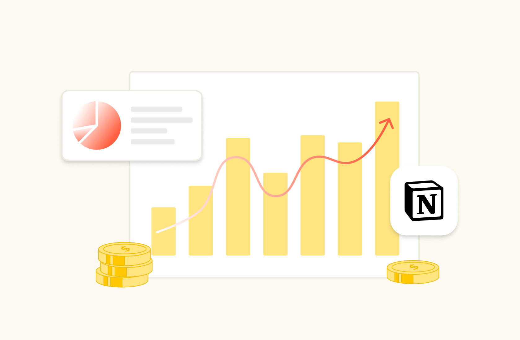 How to create an Stock Portfolio Dashboard in Notion