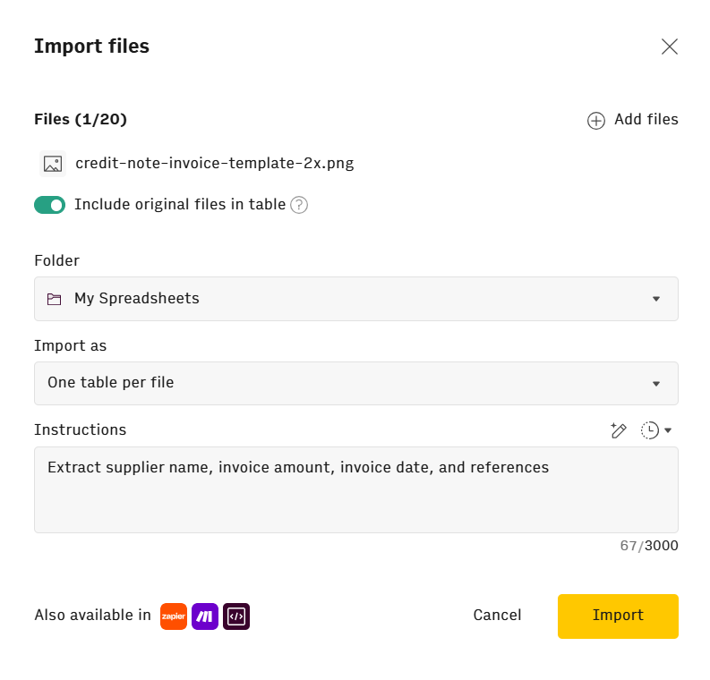 3-importing-files-into-rows