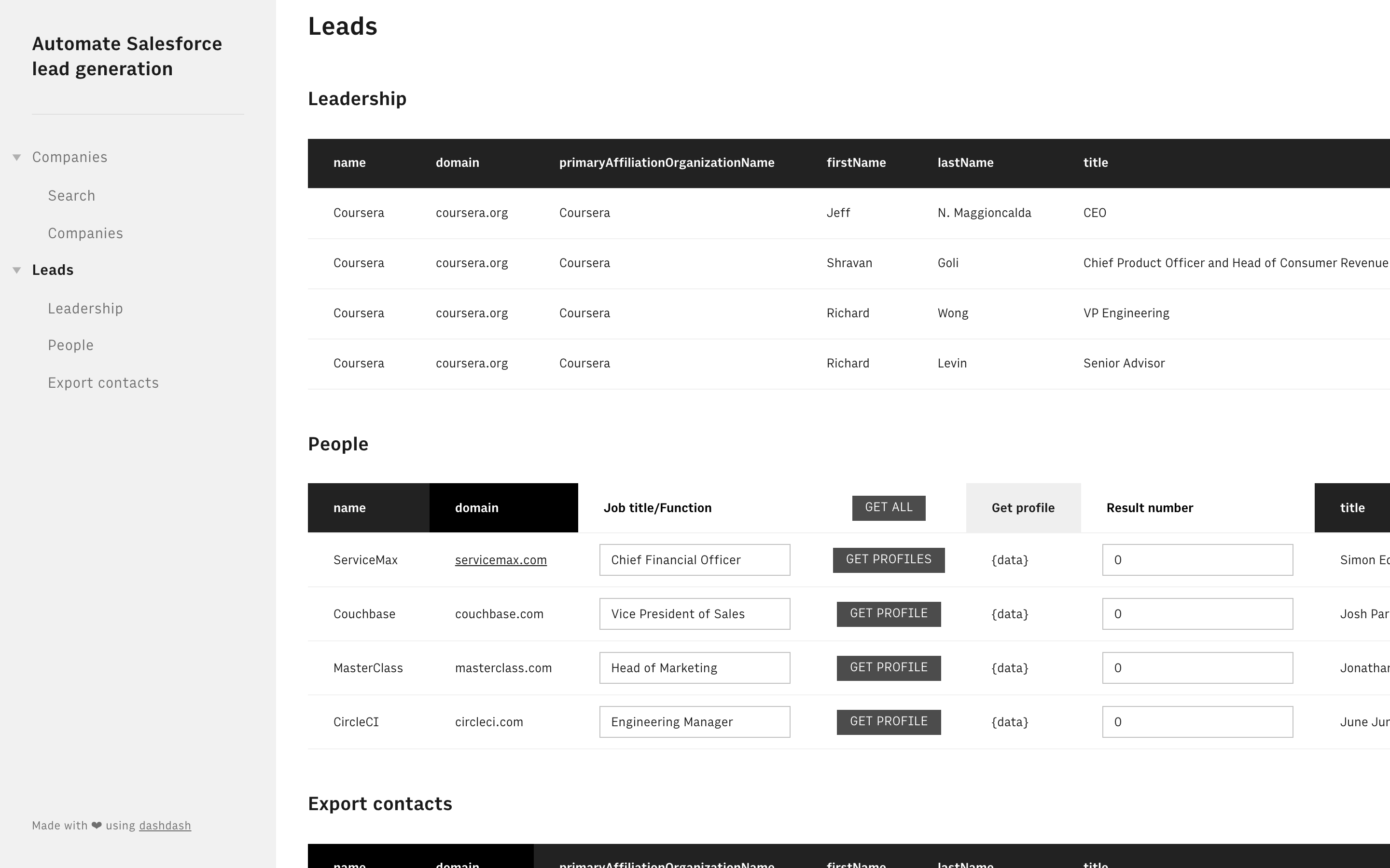 editor or live screenshot