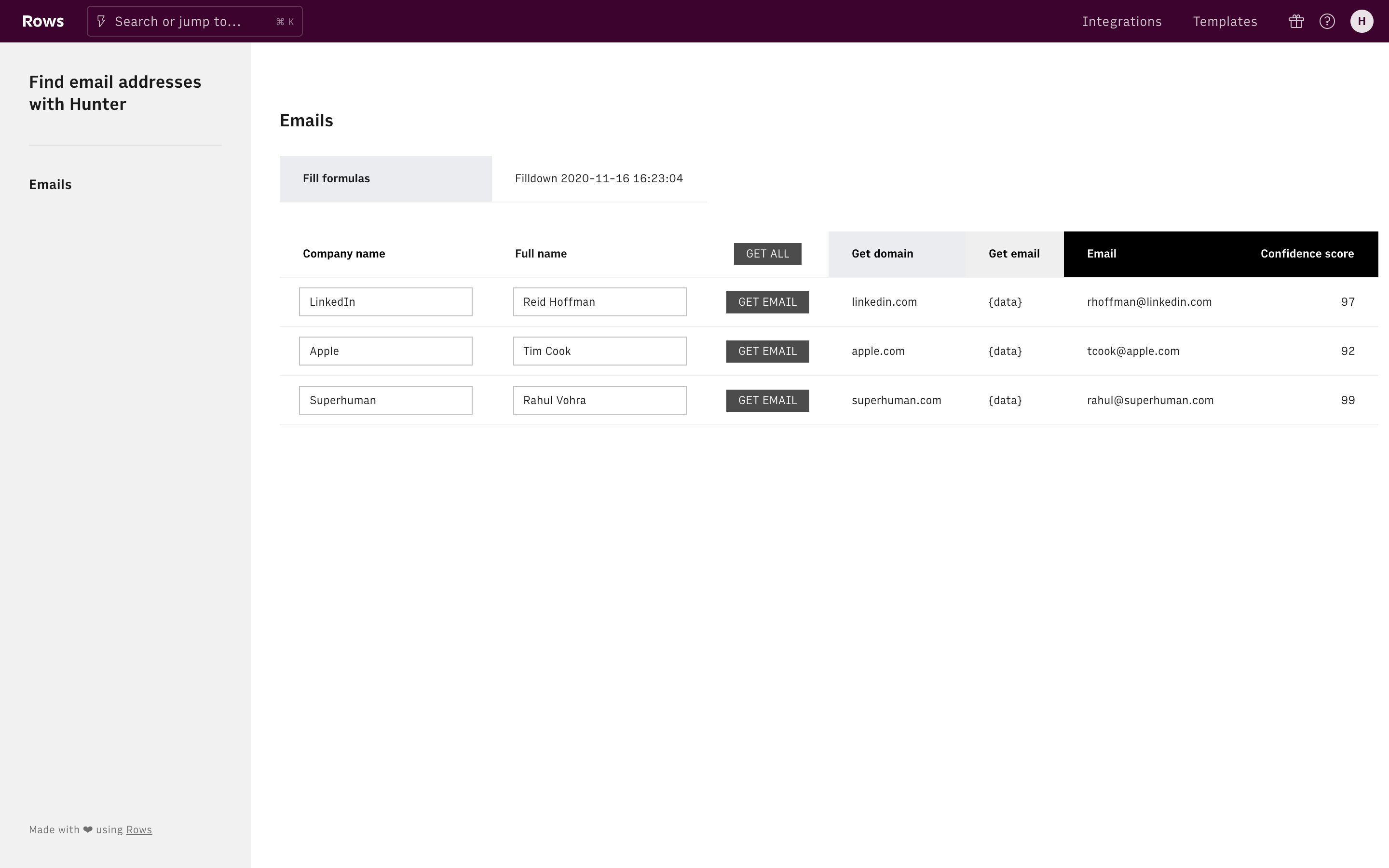 editor or live screenshot