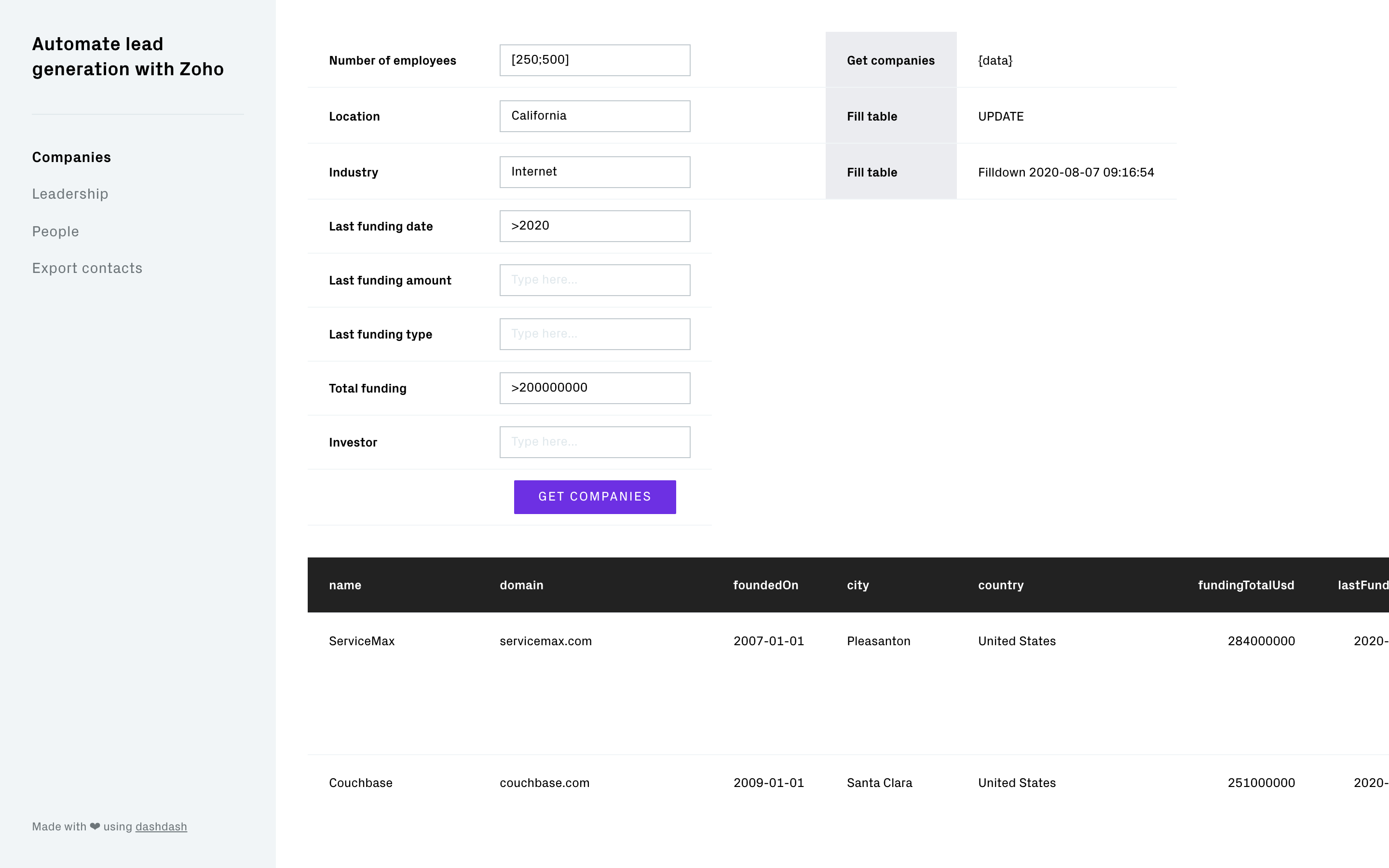 editor or live screenshot