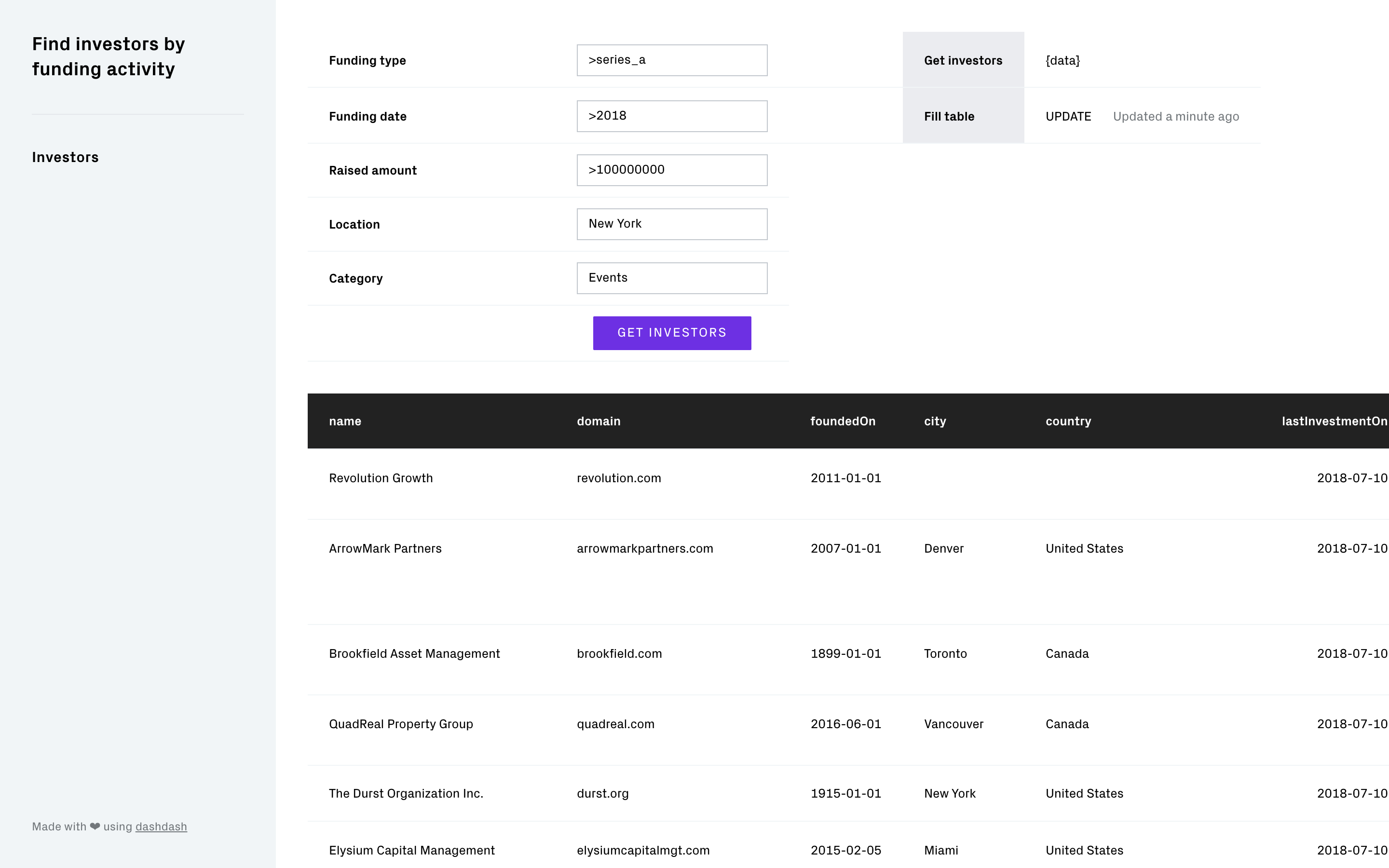 editor or live screenshot