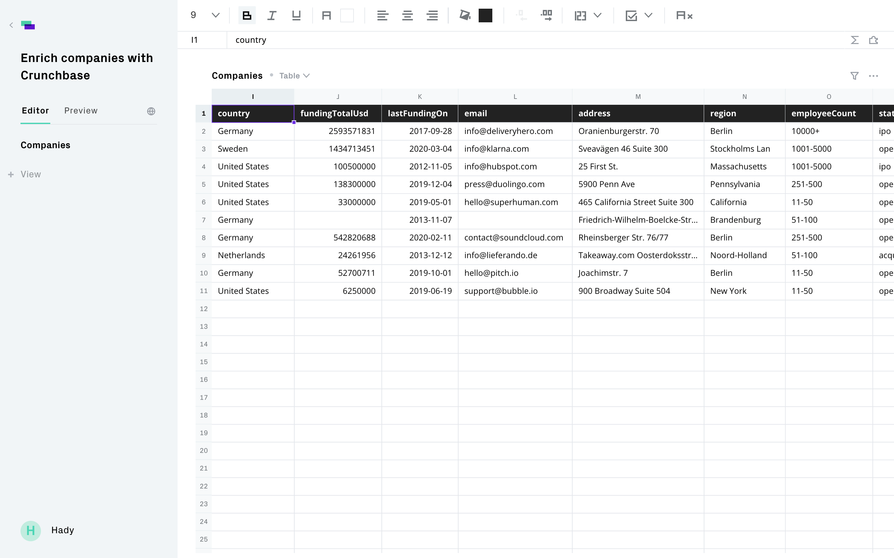 editor or live screenshot