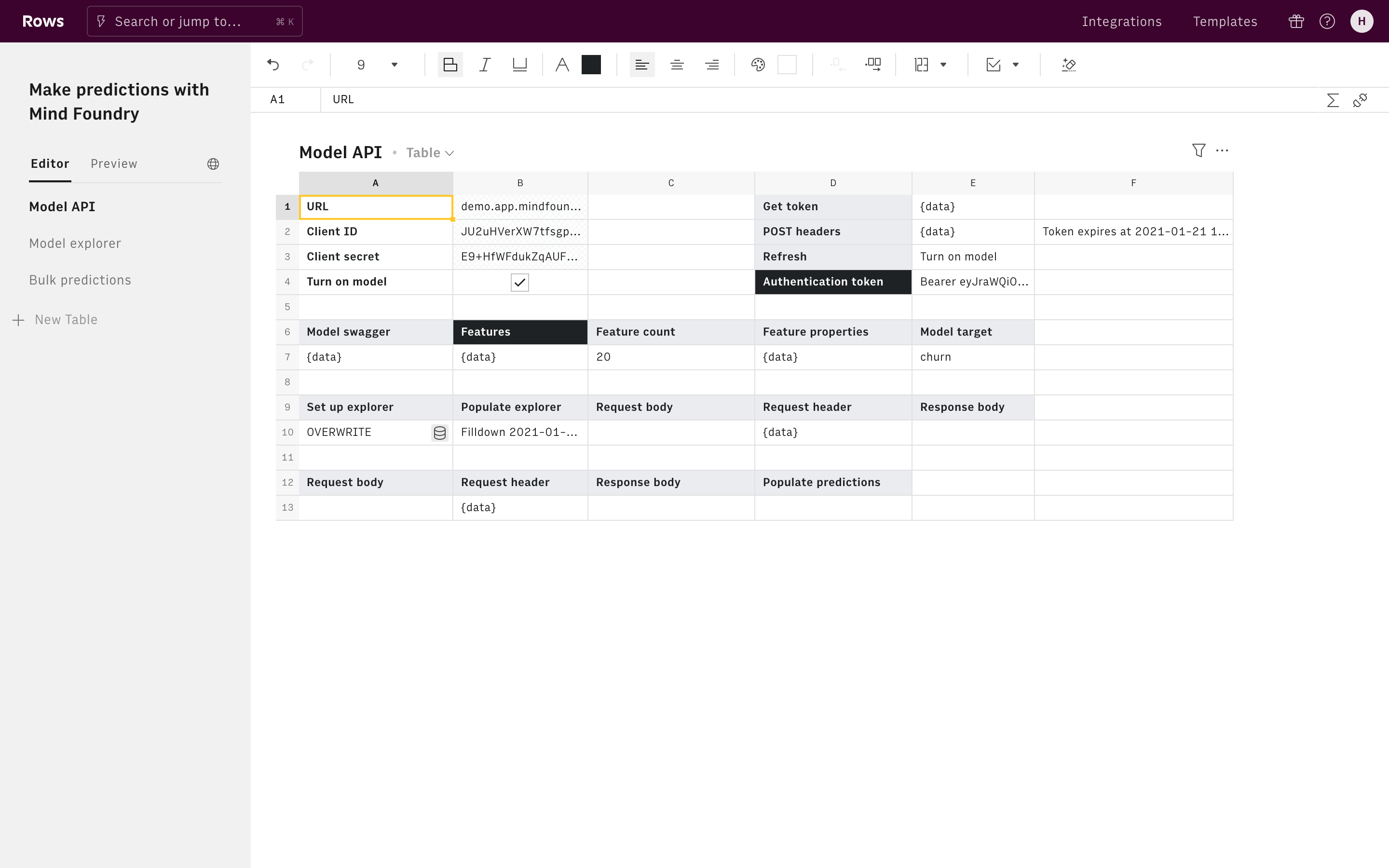 editor or live screenshot