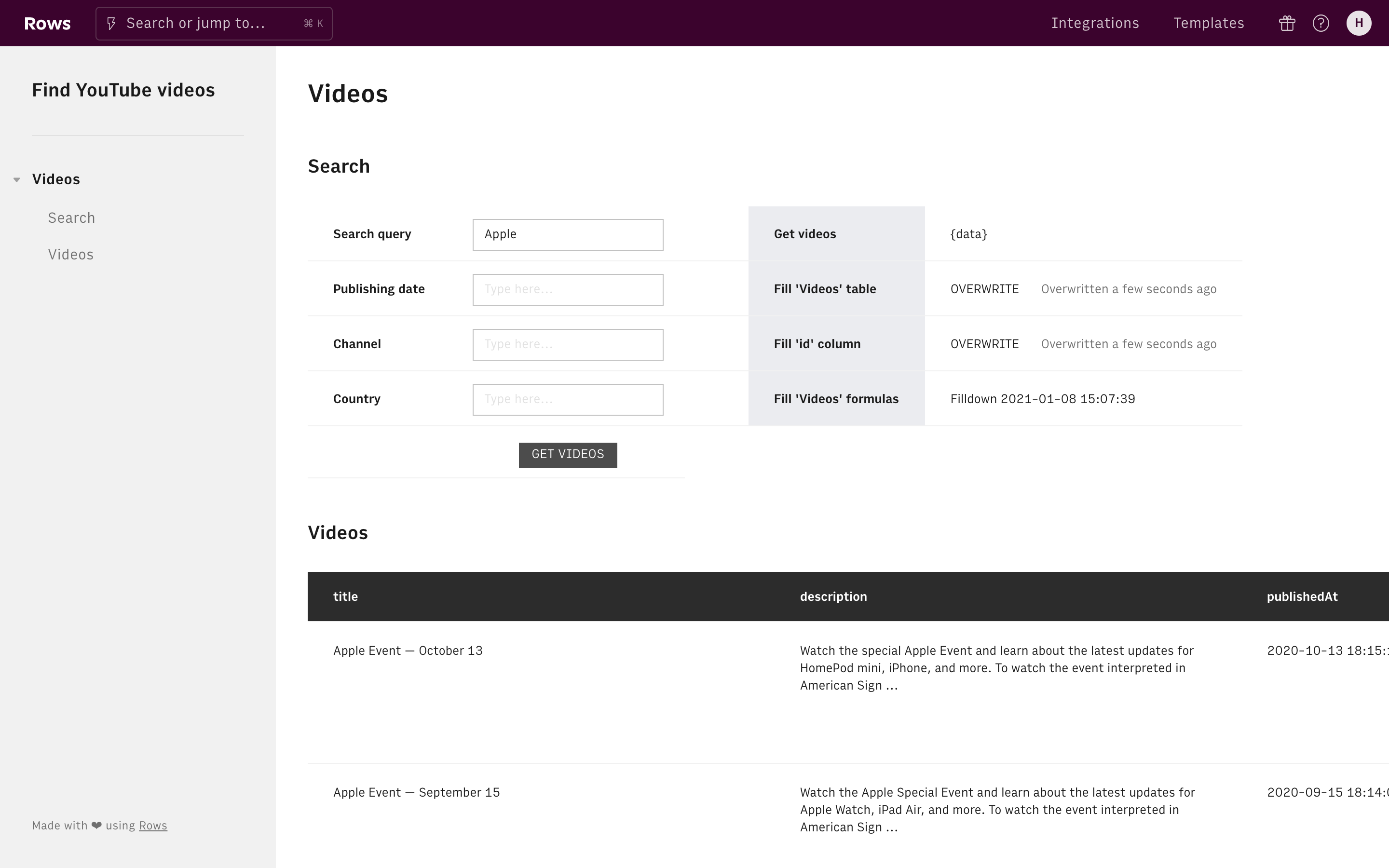 editor or live screenshot