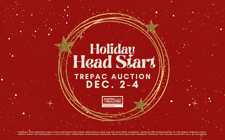2025 TREPAC Holiday Head Start Auction