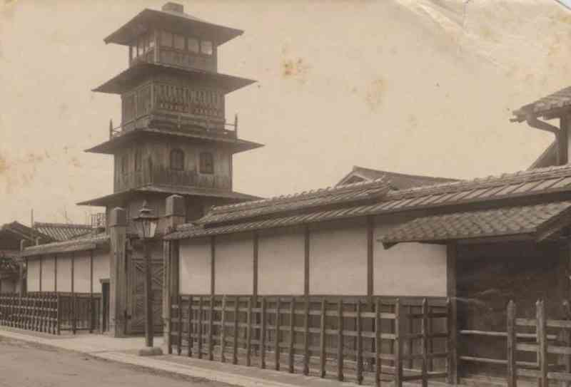 Watchtower (of Nissho Elementary School), built in 1872, Source: Kyoto Municipal Museum of School History