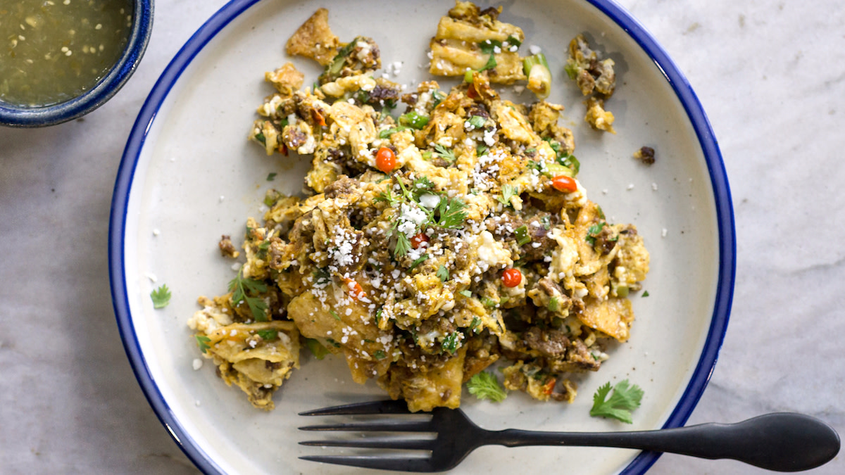 Venison Migas