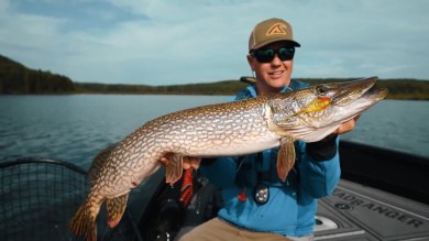 Northern Pike on a Fly Rod
