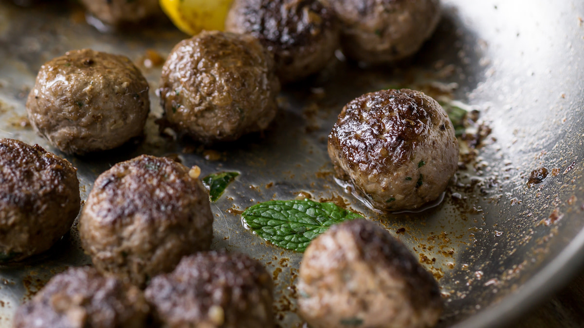 Greek Venison Meatballs