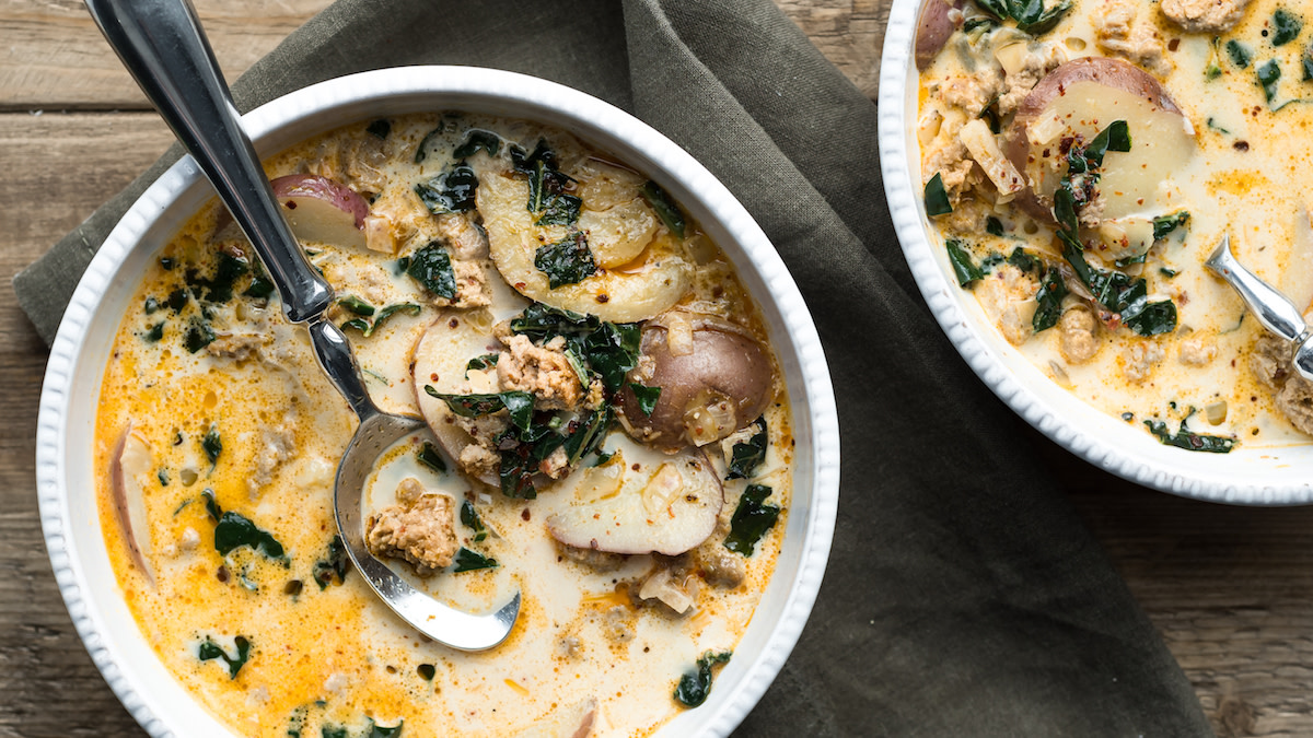 Venison Zuppa Toscana