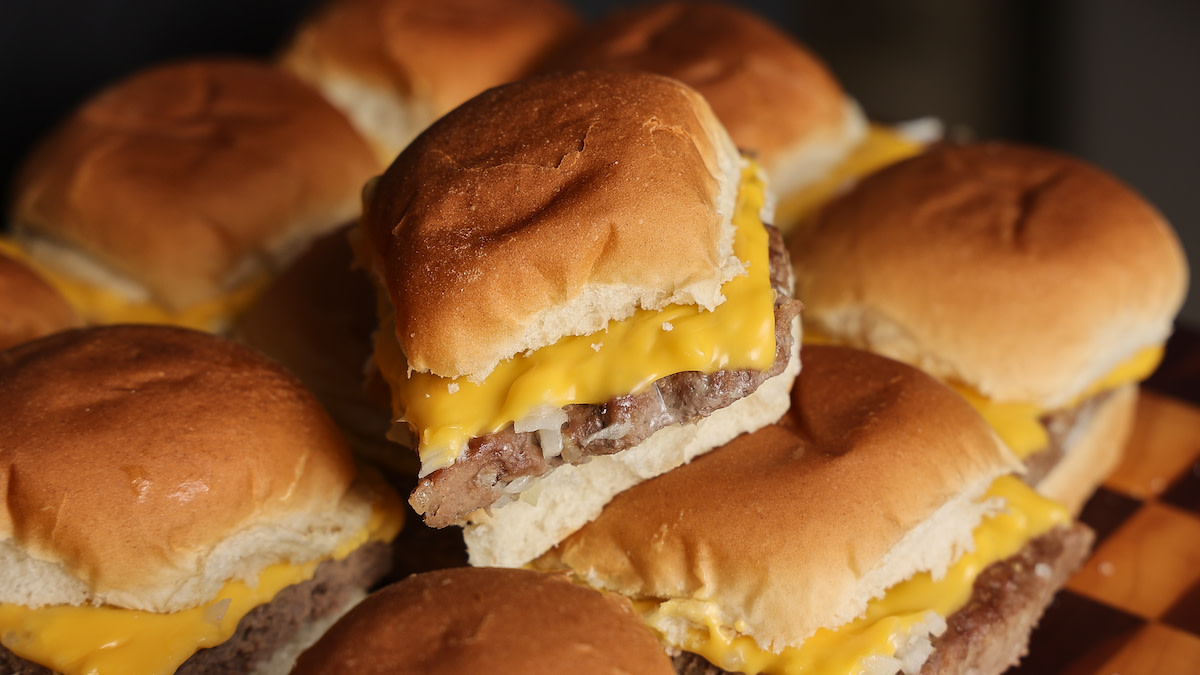 Copycat White Castle Venison Burgers