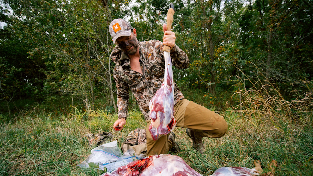 How to Butcher a Venison Hindquarter