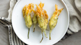Ricotta-Stuffed Squash Blossoms