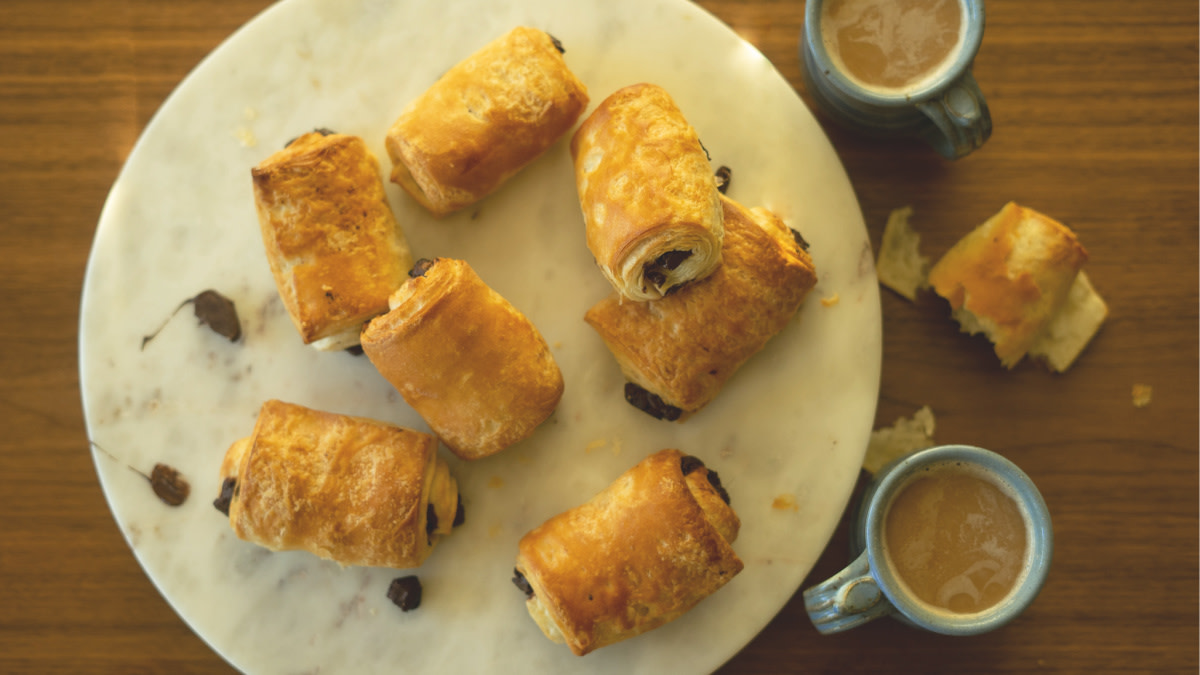 Bear Fat Chocolate Croissants