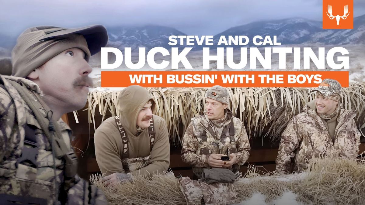 Duck Hunting with Steve, Cal, and the Bussin' with the Boys Crew 