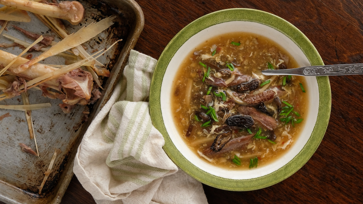 Turkey Hot and Sour Soup