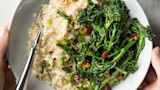 Broccolini, Sun-dried Tomato, and Lemon Risotto