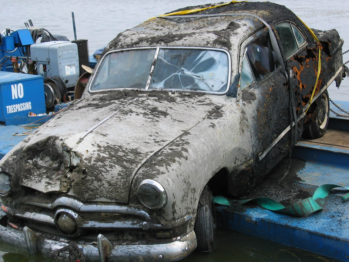 Car,OnBarge,Aug2006,RickKruegerPhoto