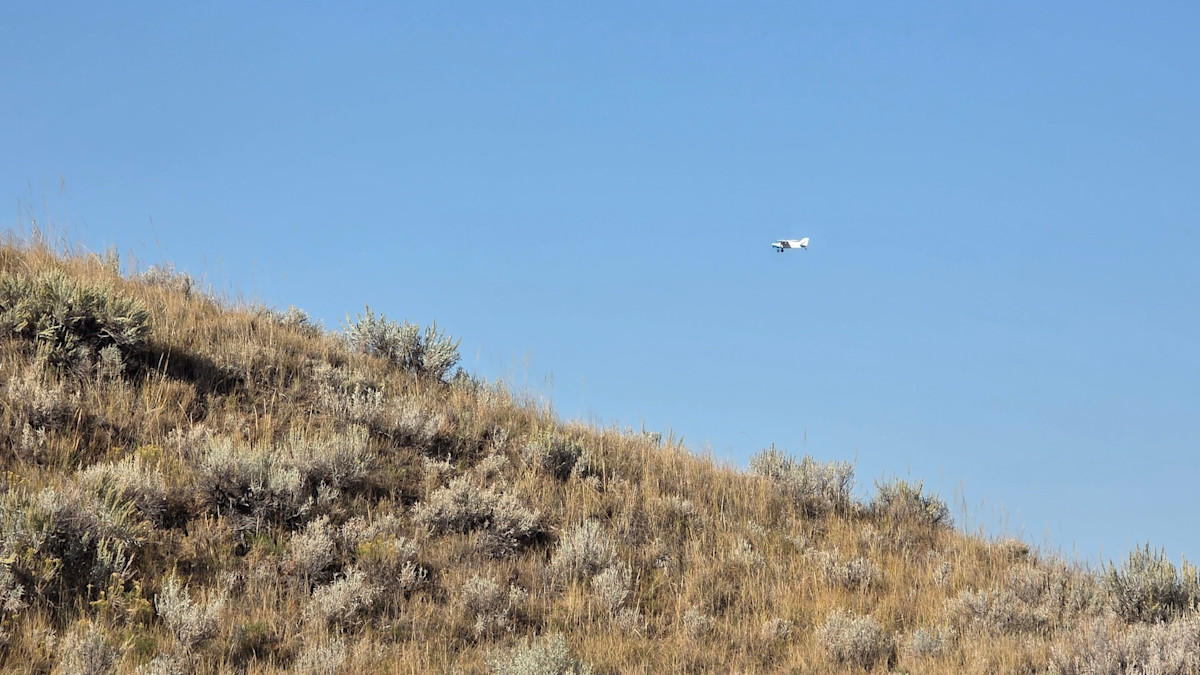 Wyoming Hunters Accuse Ranchers of Using a Plane to Herd Elk