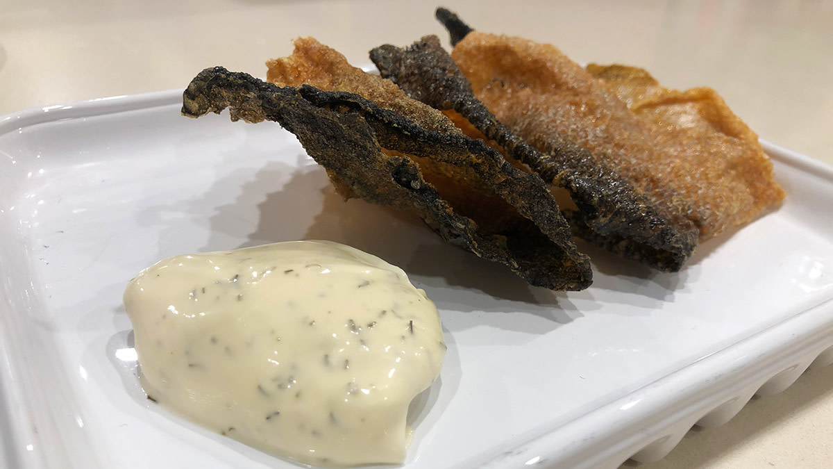 Nostril to Caudal: Fish Skin Crisps