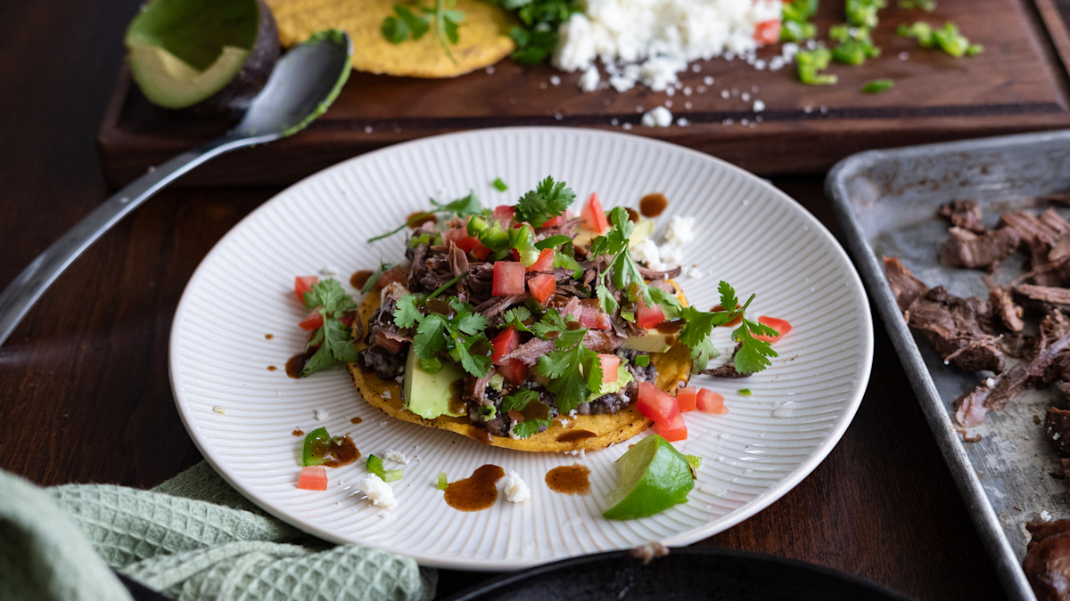 Turkey Tostada