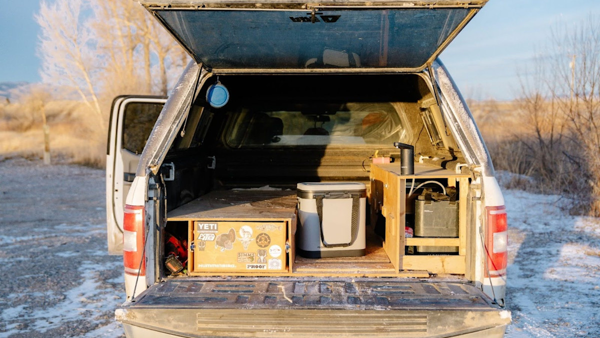 Seth Morris' DIY Truck Camper Build