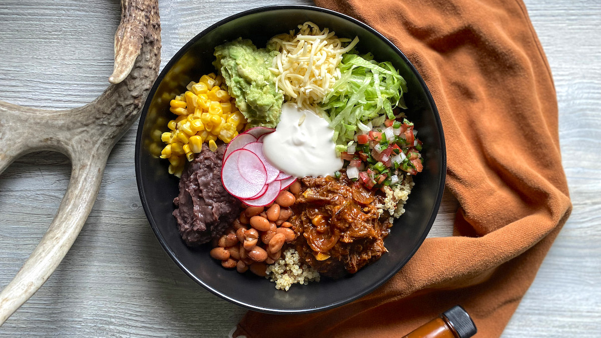 Venison Burrito Bowl
