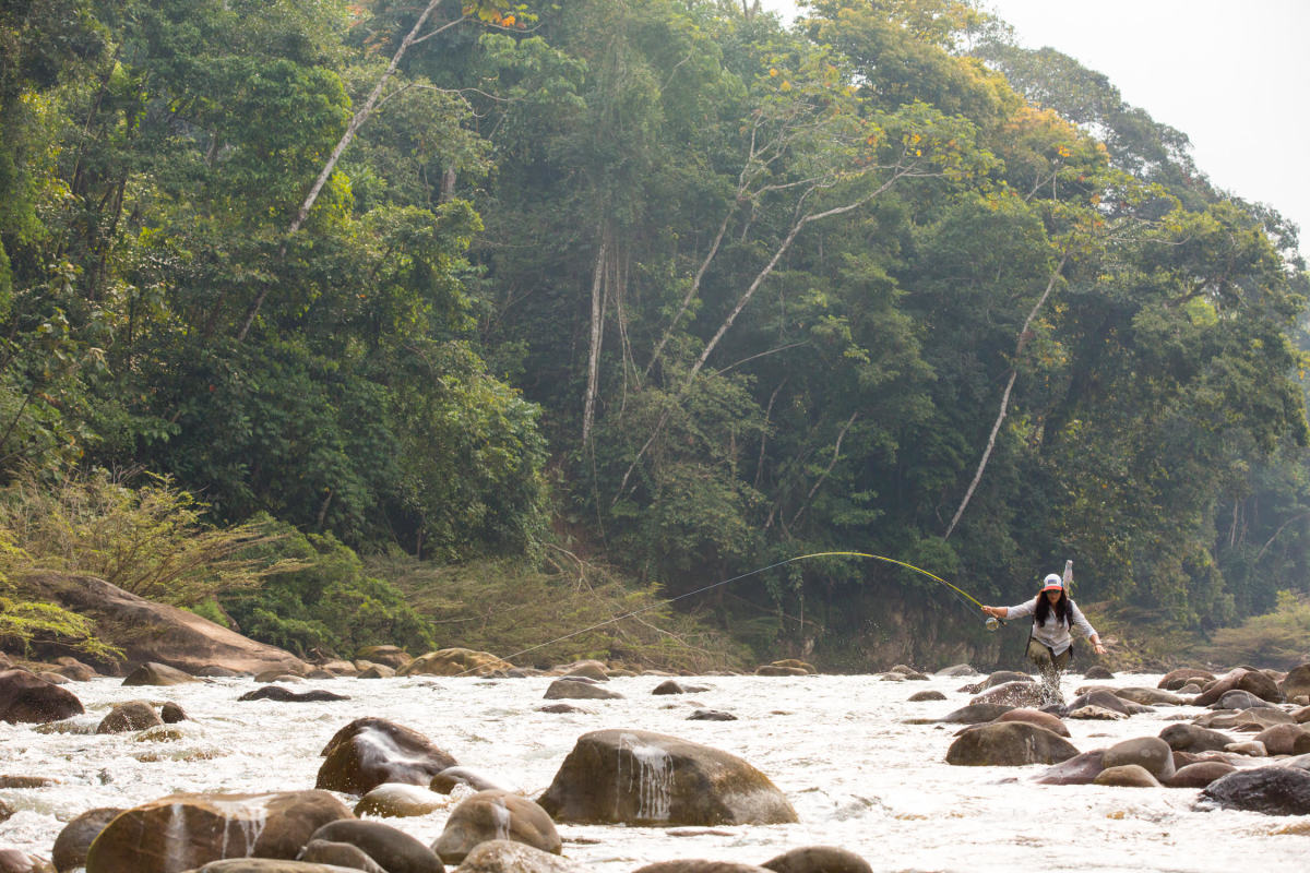 Fly Fishing in Bolivia:  Beyond the Gold