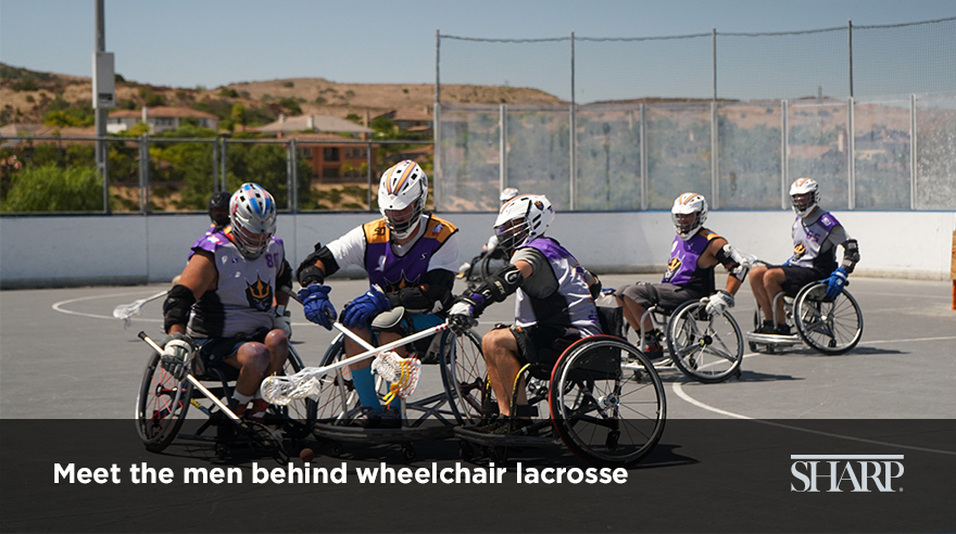 Meet the men behind wheelchair lacrosse (video)