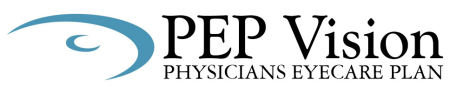 PEP Vision - Physician's Eyecare Plan Logo