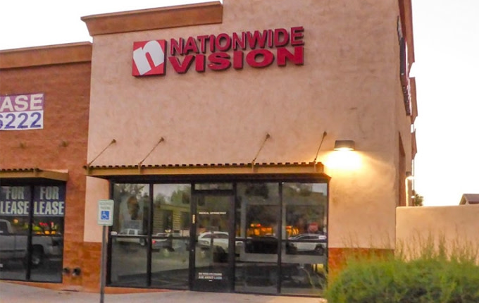 Nationwide Vision's Tucson eye care center at Marana