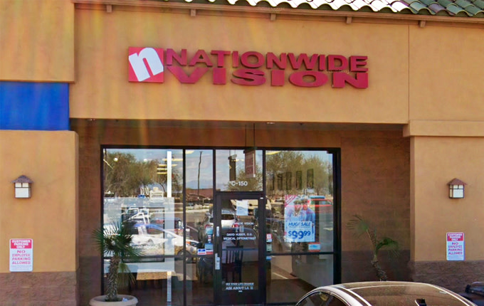 Nationwide Vision’s West Camelback Rd. location in Glendale, AZ