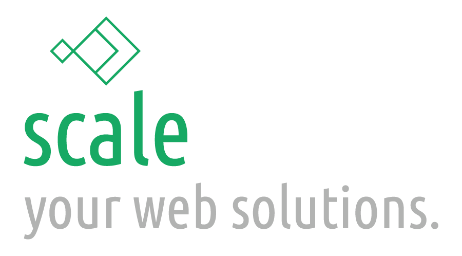scale – your web solutions. Logo