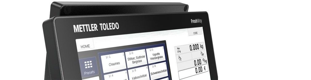 Mettler Toledo Waage Benutzeroberfläche