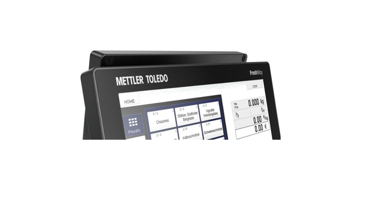 Mettler Toledo Waage Benutzeroberfläche