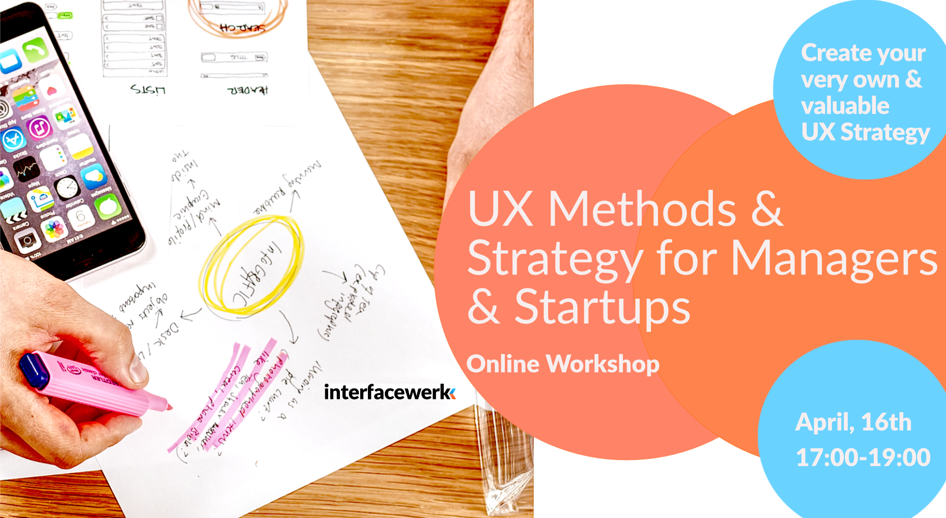 UX Methods and Strategy WS Banner
