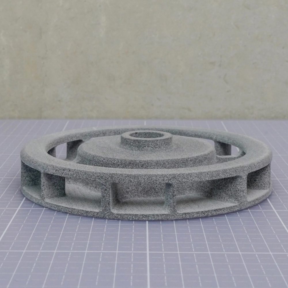 3D printed MJF part of one of our customer