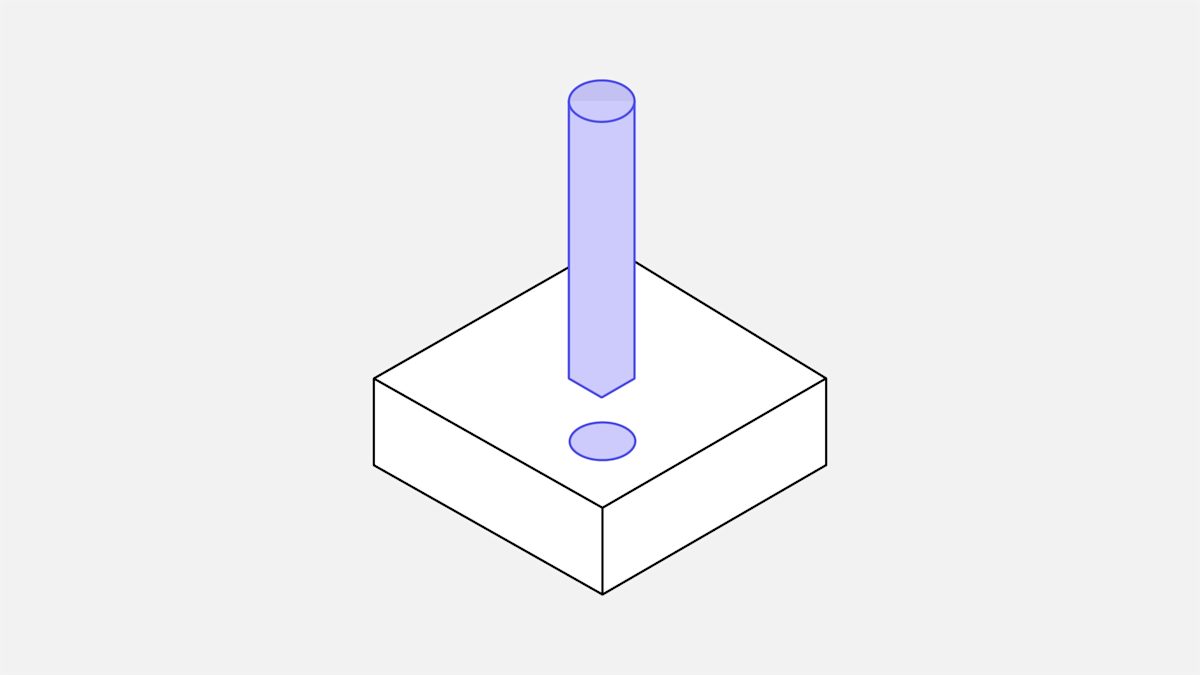 Illustration - Knowledge Base - How to design parts - CNC - Holes