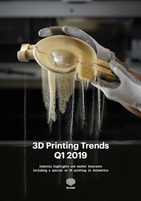0 - 3D Printing Trend Report 2019 Cover