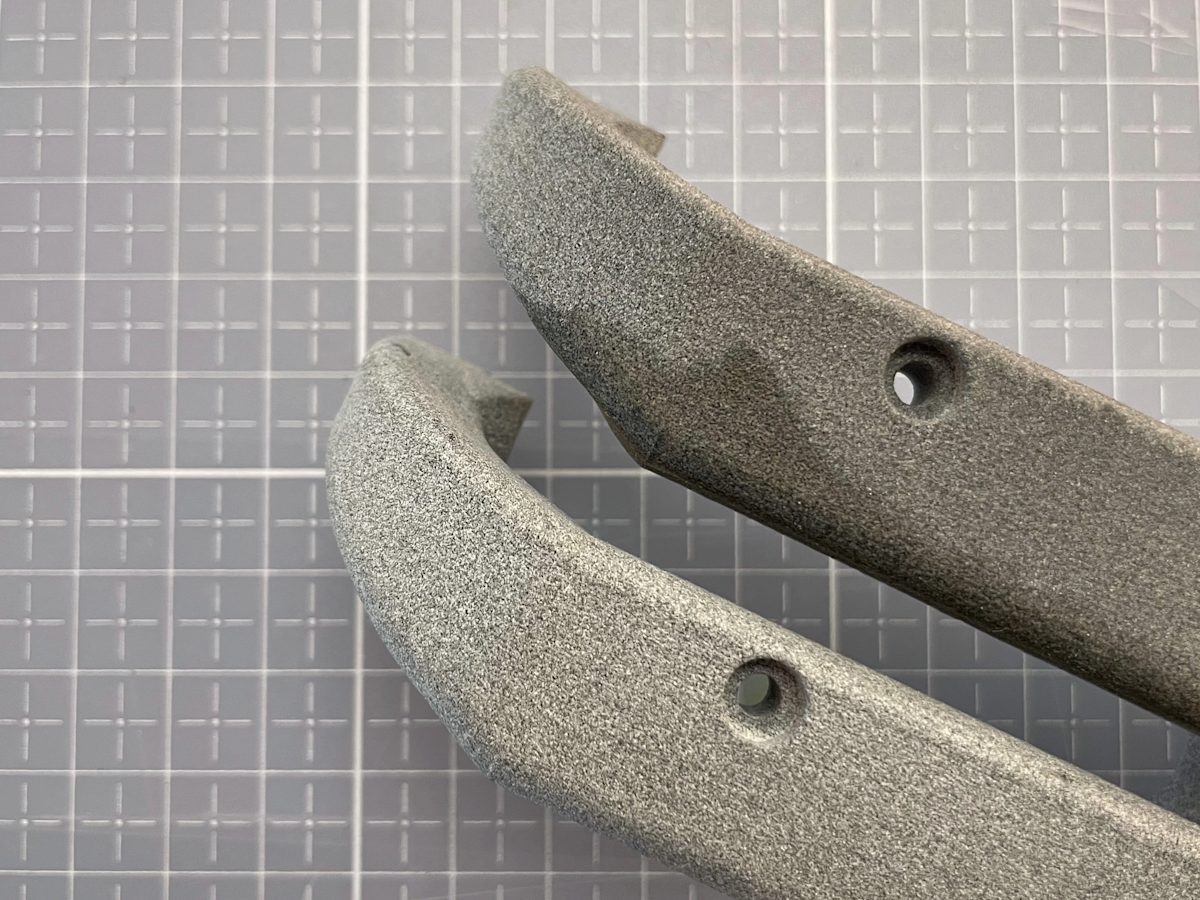 Example of 3D printing defect