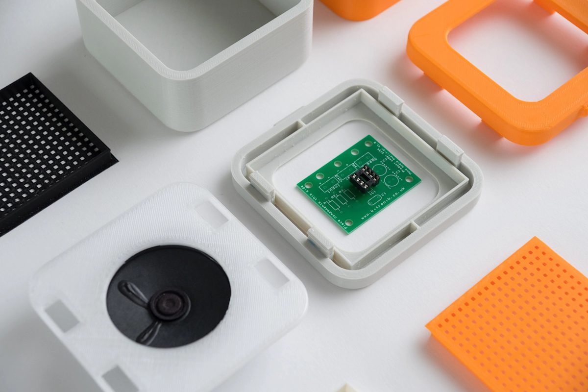 3D printed enclosures with a snap-fit construction